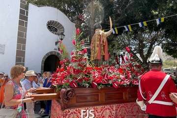 Telde rinde tributo a San Lorenzo en la capital grancanaria/Francisco Javier Santana.